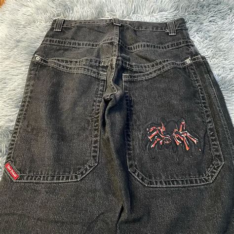 Streetwear Jnco Jeans Y2k Hip Hop Retro Spider Graphic Print Oversized