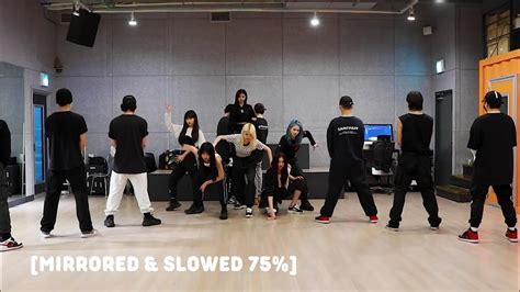 EVERGLOW 에버글로우 FIRST Dance Pratice Mirrored Slowed 75 YouTube