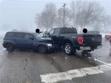 Driver Transported To Hospital After Two Vehicle Crash In Stearns