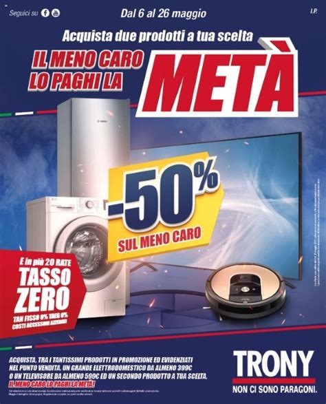 Fai I Tuoi Acquisti Da Trony E Non Perderti La Nuova Promozione Per