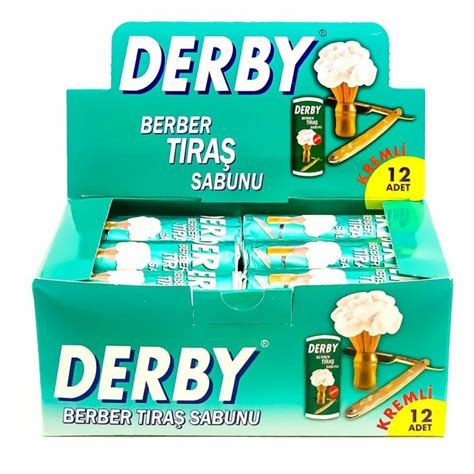 Special Derby Shaving Soap Cream Stick 75g Pack Of 12 La Barbiera