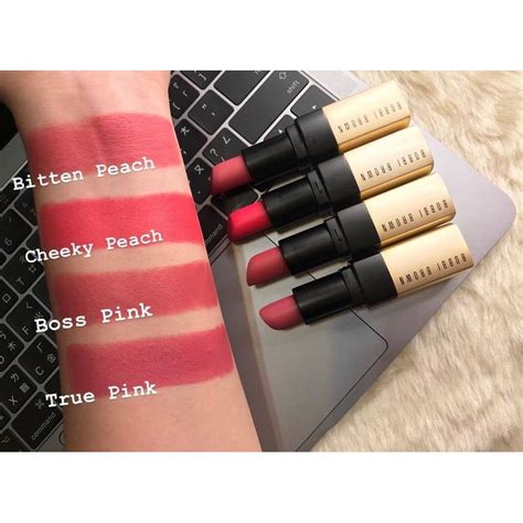 Son BOBBI BROWN Luxe Matte Lip Color 4 5g Cheeky Peach Shopee Việt Nam