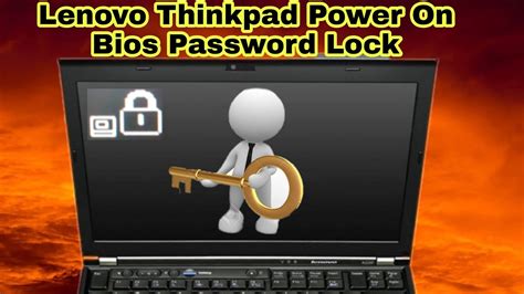 How To Fix Lenovo Thinkpad Power On Bios Password Lock Youtube