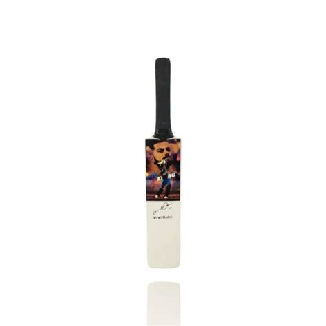 WOOD VIRAT KOHLI Miniature Signature Cricket Bat With Photo Showpiece 12 Inch £24.49 - PicClick UK