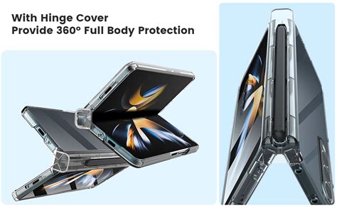 Aicase Para Galaxy Z Fold Funda Protector De Pantalla Incorporado