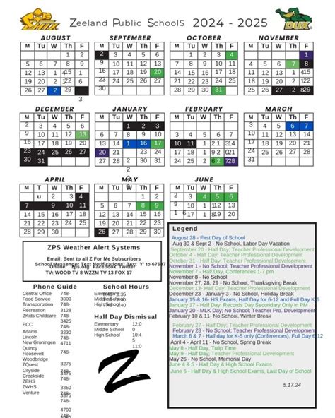 All the Greater Grand Rapids School Calendars 2024-25 (+GRPS School Calendar) - grkids.com