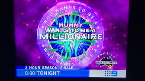 Who Wants To Be A Millionaire Australia Promo 2000 Youtube