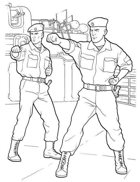 Coloriage Soldats Pour Les Enfants T L Charger Et Imprimer Gratuit