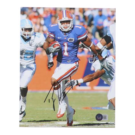 Percy Harvin Signed Florida Gators 8x10 Photo Beckett Pristine Auction