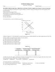 Econ101 Mid1 201710 1 Pdf ECON101 Midterm Exam Total Time 80 Mins