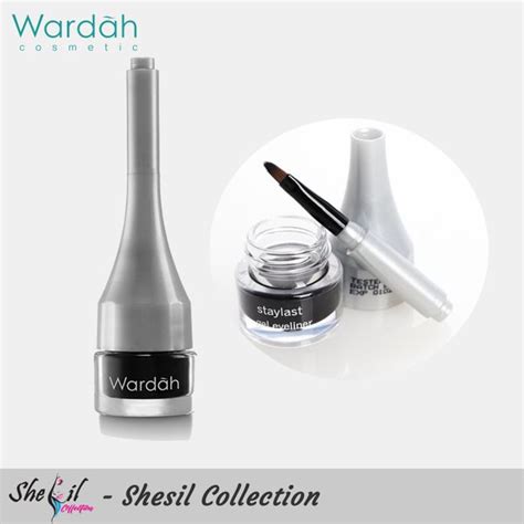 Jual Az2r Original Wardah Eyexpert Staylast Gel Eyeliner Baru Hitam