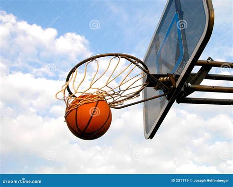 Basketball Swish Stock Image Image Of Backboard Dunk 231179