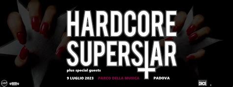 HARDCORE SUPERSTAR Una Data In Estate Oca Nera Rock