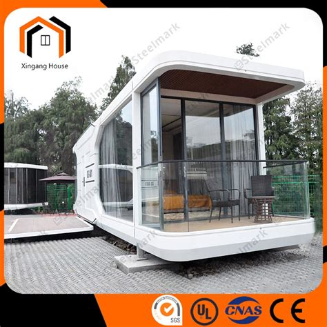 Movable Luxury Portable Prefab Camping Modular House Aluminum Alloy