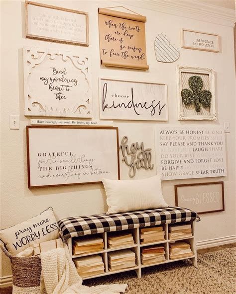 Modern Farmhouse Gallery Wall Ideas To Cherish Memories Modern