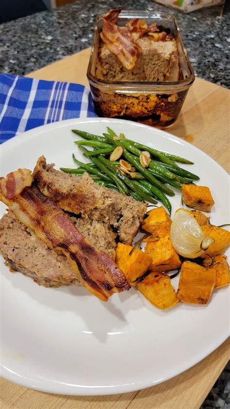 Bacon-Topped Meatloaf | Pasquale Sciarappa Recipes