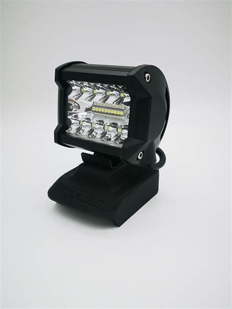 Makita Lxt 18v 14.4v lampa led z adapterem do akumulatorów zabezpiecze ...