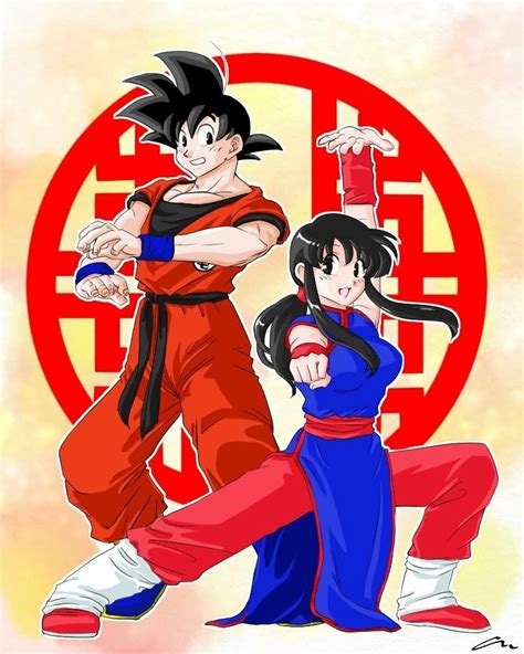 goku  chichi dragon ball super goku anime dragon ball dragon