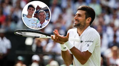 Djokovic filmat la antrenamentul de la Wimbledon de tatăl lui Alcaraz