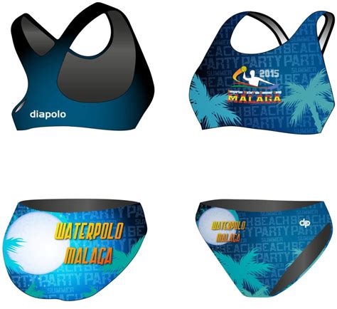 HWPSC Női vastag pántos bikini Malaga Night Diapolo