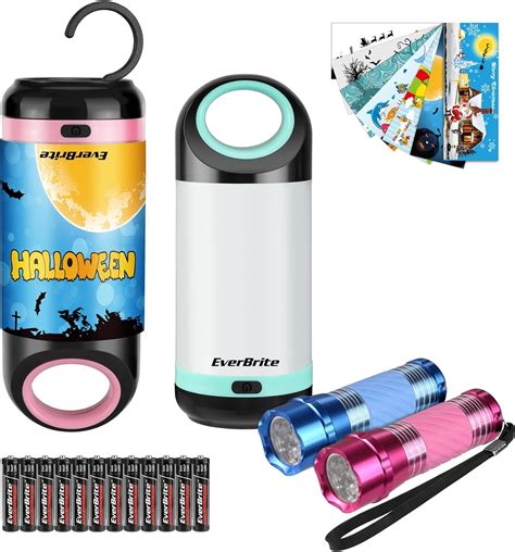 Amazon EverBrite Halloween Camp Lanterns And Mini Flashlights Set