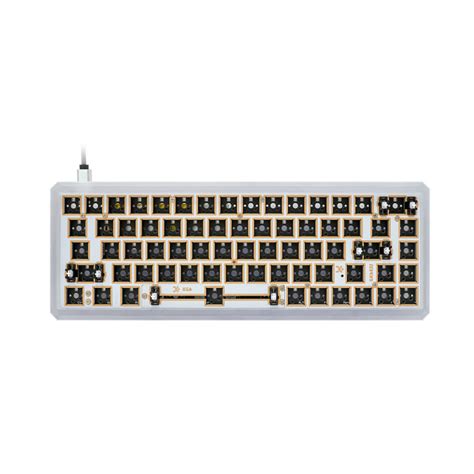 Hot Swappable SKYLOONG ชดแปนพมพ GK X NKRO RGB รนอะลมนมอลลอย โหมดบลทธคแบบมสาย
