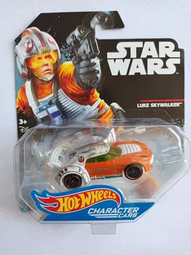 Hot Wheels Character Cars Star Wars Luke Skywalker Mercadolibre
