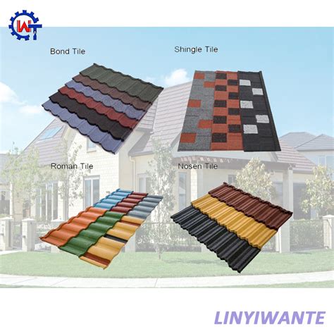 Soncap Aliuminum Zinc Stone Coated Steel Roof Tiles China Colorful Stone Coated Roof Tile And