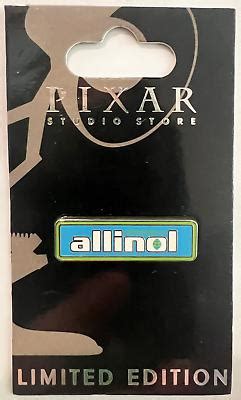 Allinol Logo Cars 2 Pixar Studios Disney Pin L01 | #4614123127