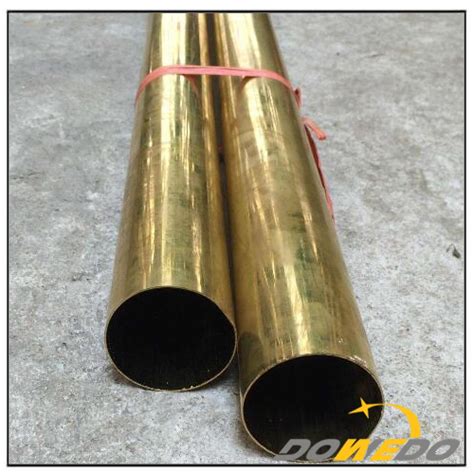 H63 Brass Tubing For Heat Exchange Parts Brass Tubes Copper Pipes