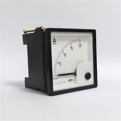 Buy Analog Dc Ammeter 20a 72x72 Direct Reading Nippen Moving Coil Goswitchgearbuy Analog Dc