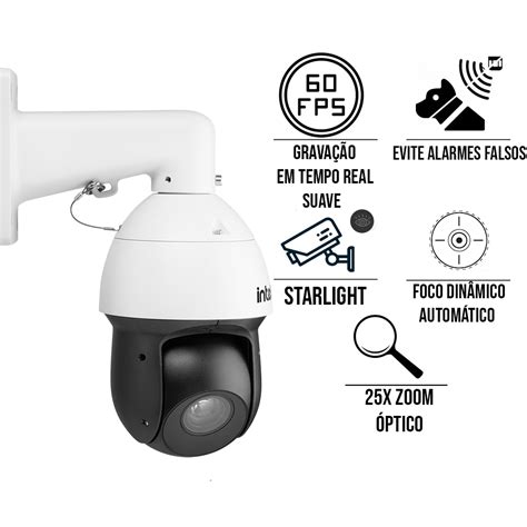 Speed Dome IP Intelbras Inteligência Artificial VIP 3225 SD IR IA