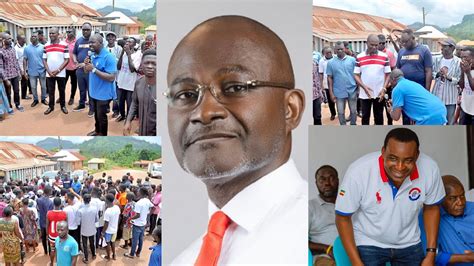 Massive Crowd As Kennedy Agyapong Joins Chairman Wontumi Npp