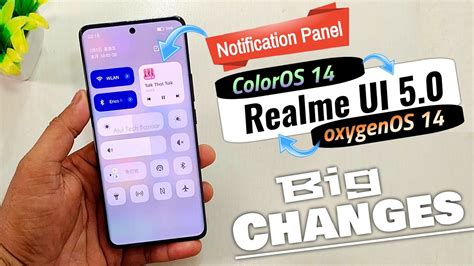 Realme Ui Notification Panel Big Changes Coloros Oxygenos