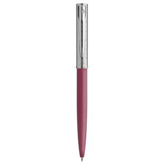 Stylo Bille Waterman Allure Deluxe Rose Recharge Bleue Pointe Moyenne