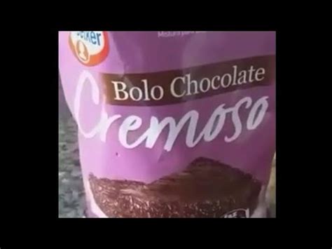 BOLO DR OETKER MASSA PRONTA CHOCOLATE YouTube