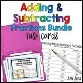 Fraction Task Cards Adding Fractions By Amy Alvis Tpt