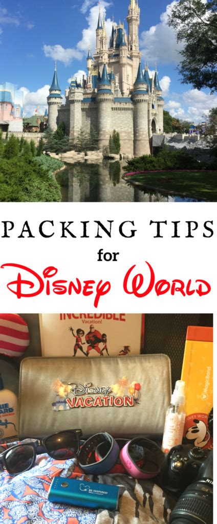 Disney Packing Tips Travel Plans In My Hands