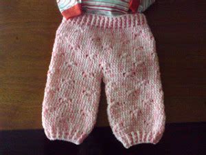 Pantalón de crochet para bebé Simple Crochet