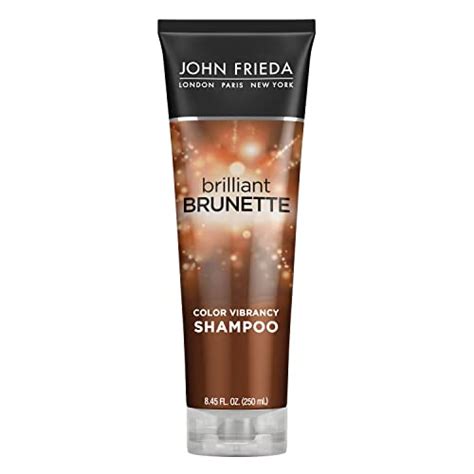 John Frieda Brilliant Brunette Multi Tone Revealing Shampoo Color Protecting Shampoo Helps