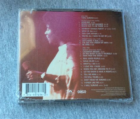 I Will Survive The Anthology By Gloria Gaynor Cd Apr Discs