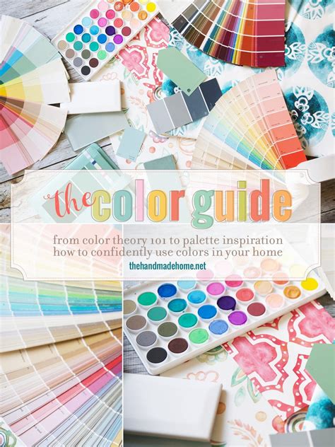 How To Use Color In Your Home The Color Guide The Handmade Home