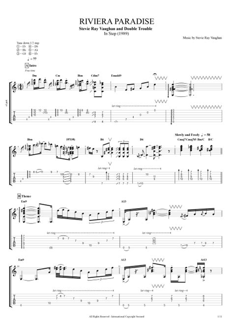 Paradise Guitar Chords