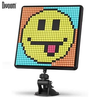 Tela Led Moldura Digital Pixel Art Divoom Pixoo Max 32x32 Shopee Brasil