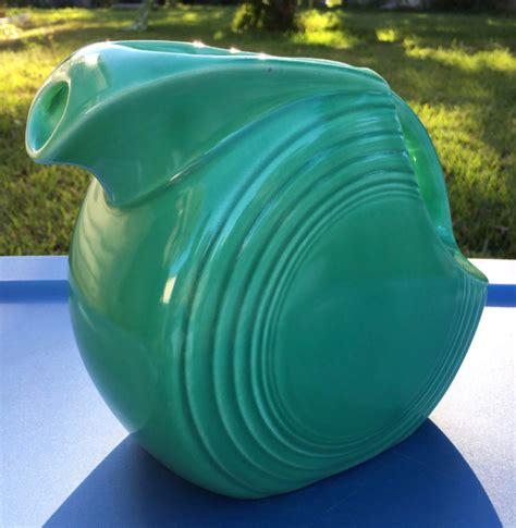 Light Green Disk Pitcher Phils Fiesta Ware