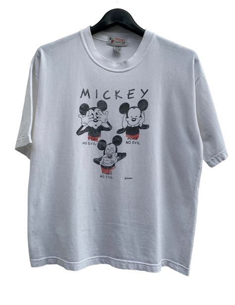 Cartoon Network × Disney × Vintage Rare Mickey Mouse See No Evil Hear