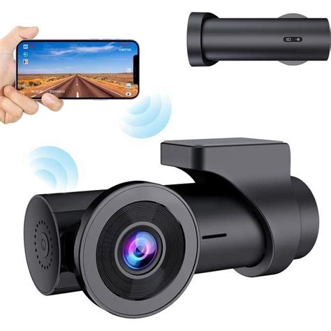 Dashcam Voiture Wifi Full Hd P Cam Ra Embarqu E Voiture Sans Cran