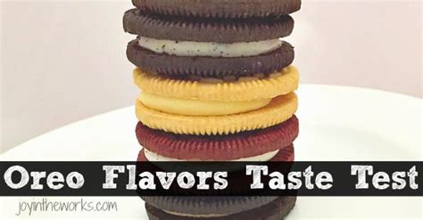 Oreo Flavors Taste Test Oreo Flavors Taste Testing Oreo