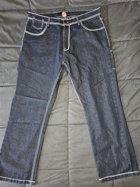 Y K Evolution In Design Loose Baggy Skater Jeans Size Gem