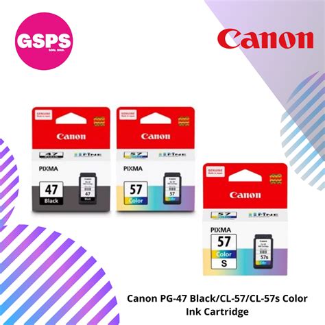 Canon Pg Black Cl Cl S Color Ink Cartridge Gs Premium Stores